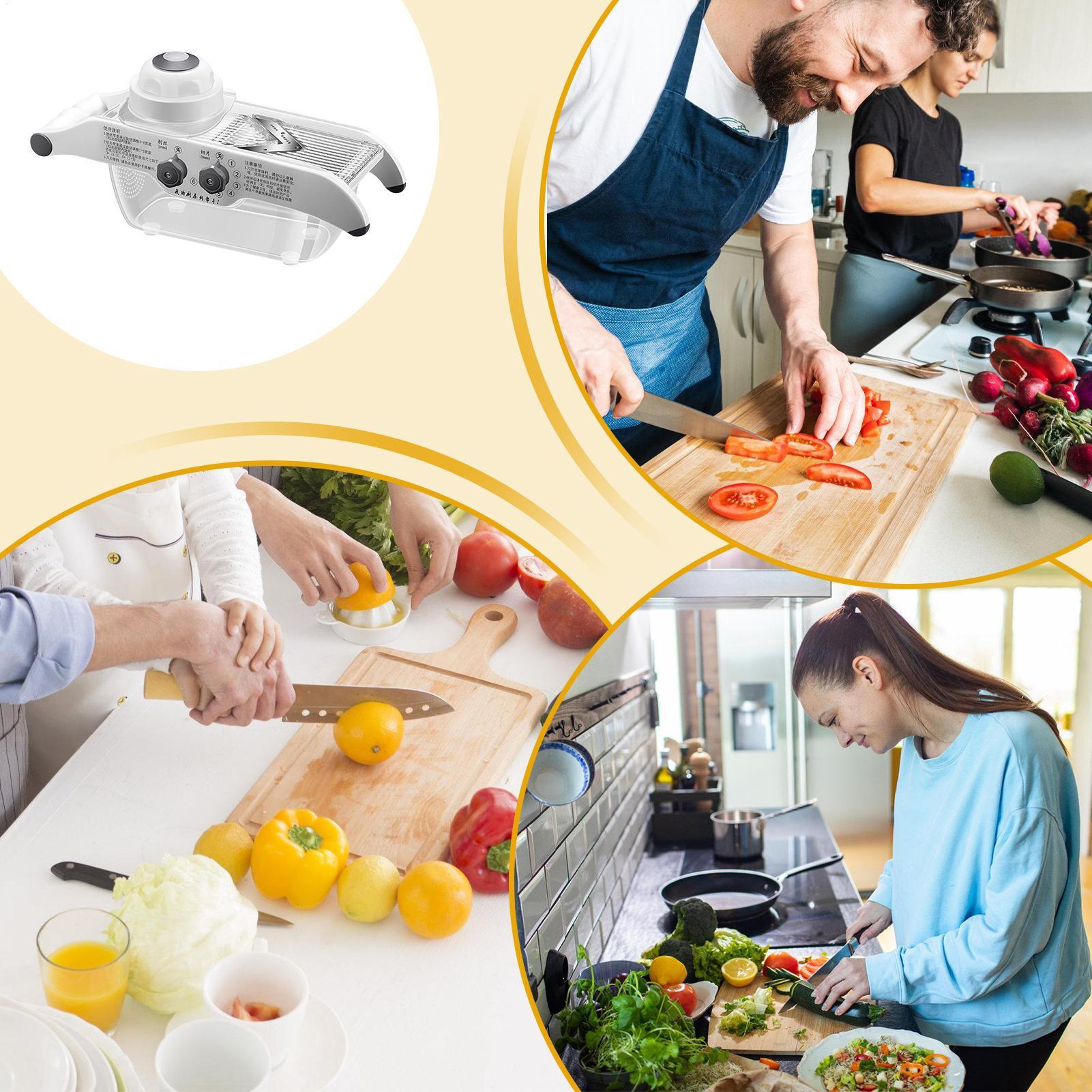 Meal Prep Restaurant - Alat Pengiris Kentang untuk Dapur, Lima