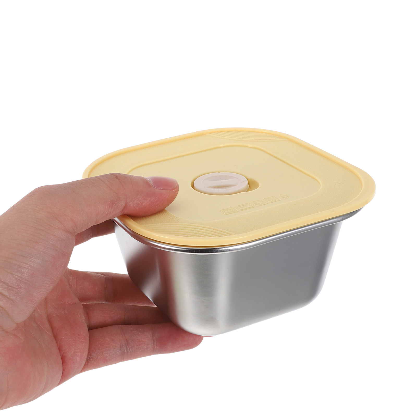 Meal Prep Jars With Lids - 3Pcs Wadah Makanan Ringan Stainless Steel,