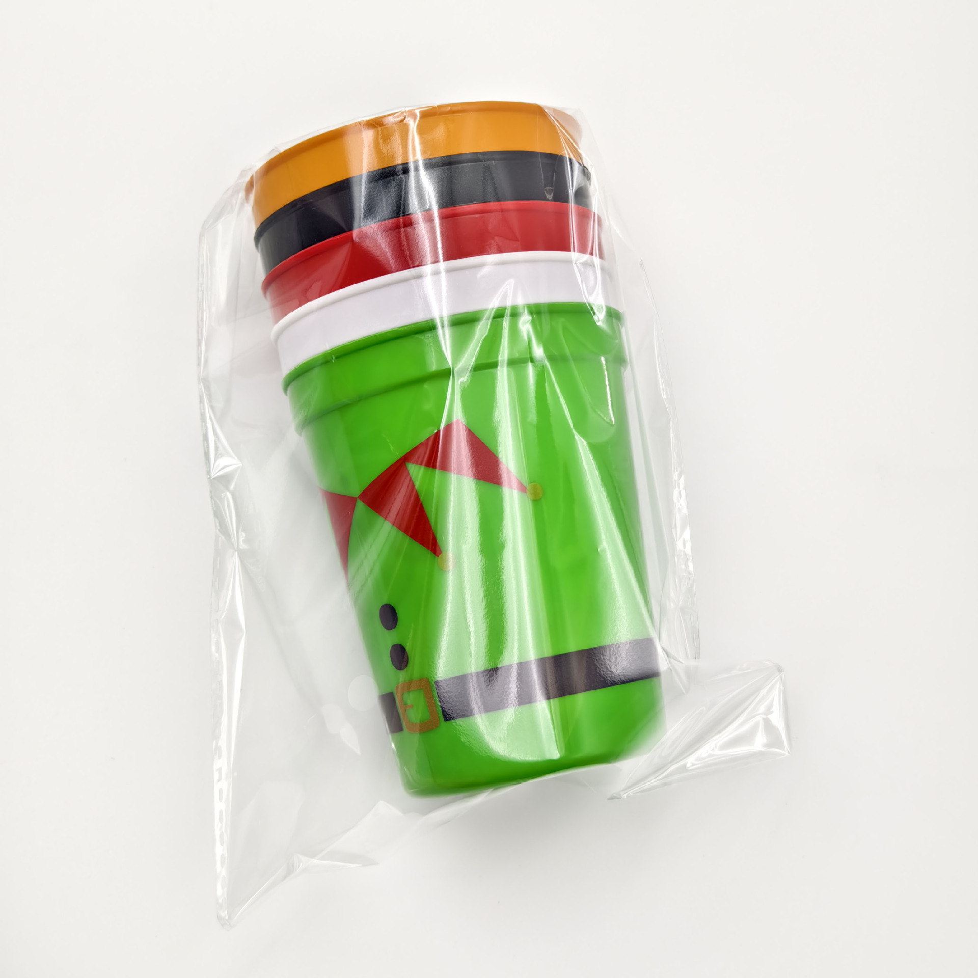 Meal Prep Juice Bottles - Gelas Plastik Reusable 16 oz Merry