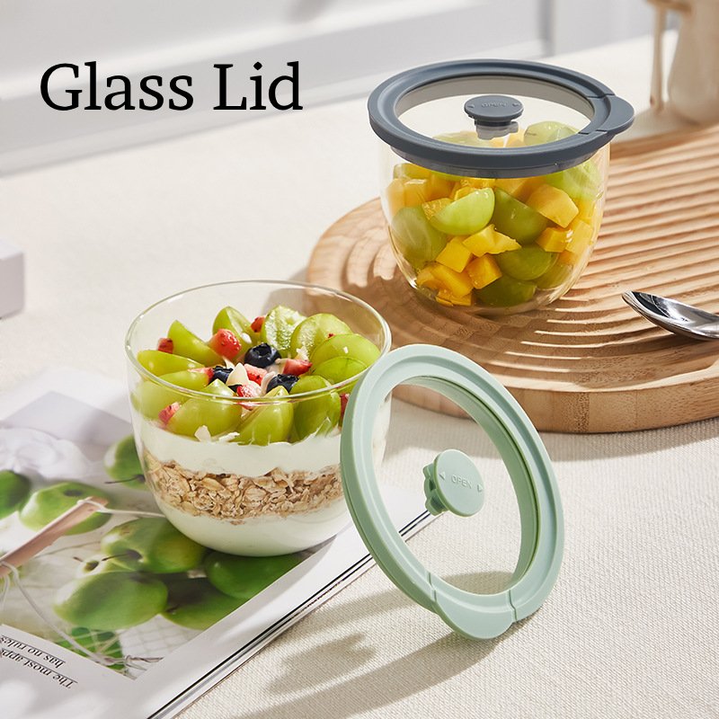 Meal Prep Yogurt Parfait - Wadah Oatmeal Semalaman dari Kaca dengan