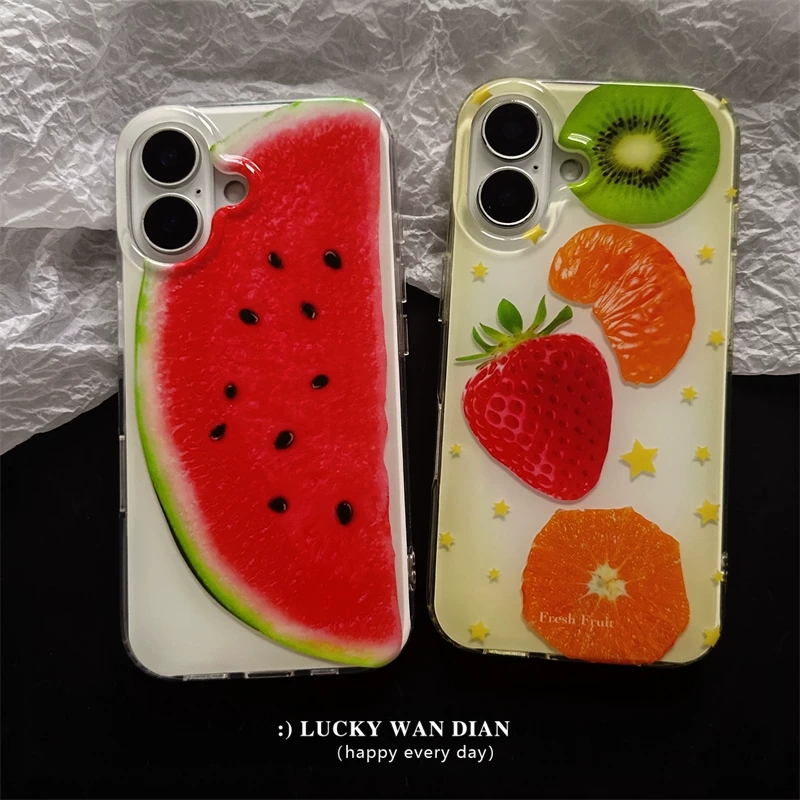 Strawberry Huller - Casing HP Motif Buah Musim Panas