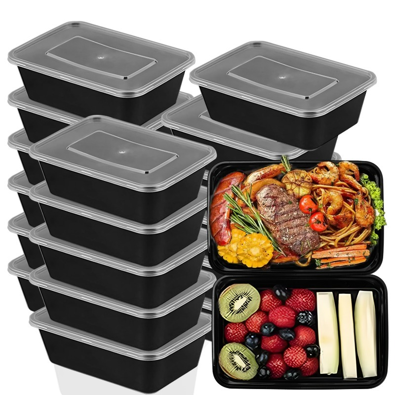 10/20x Wadah Penyimpanan Makan - Meal Prep Jars With Lids ulasan dan harga