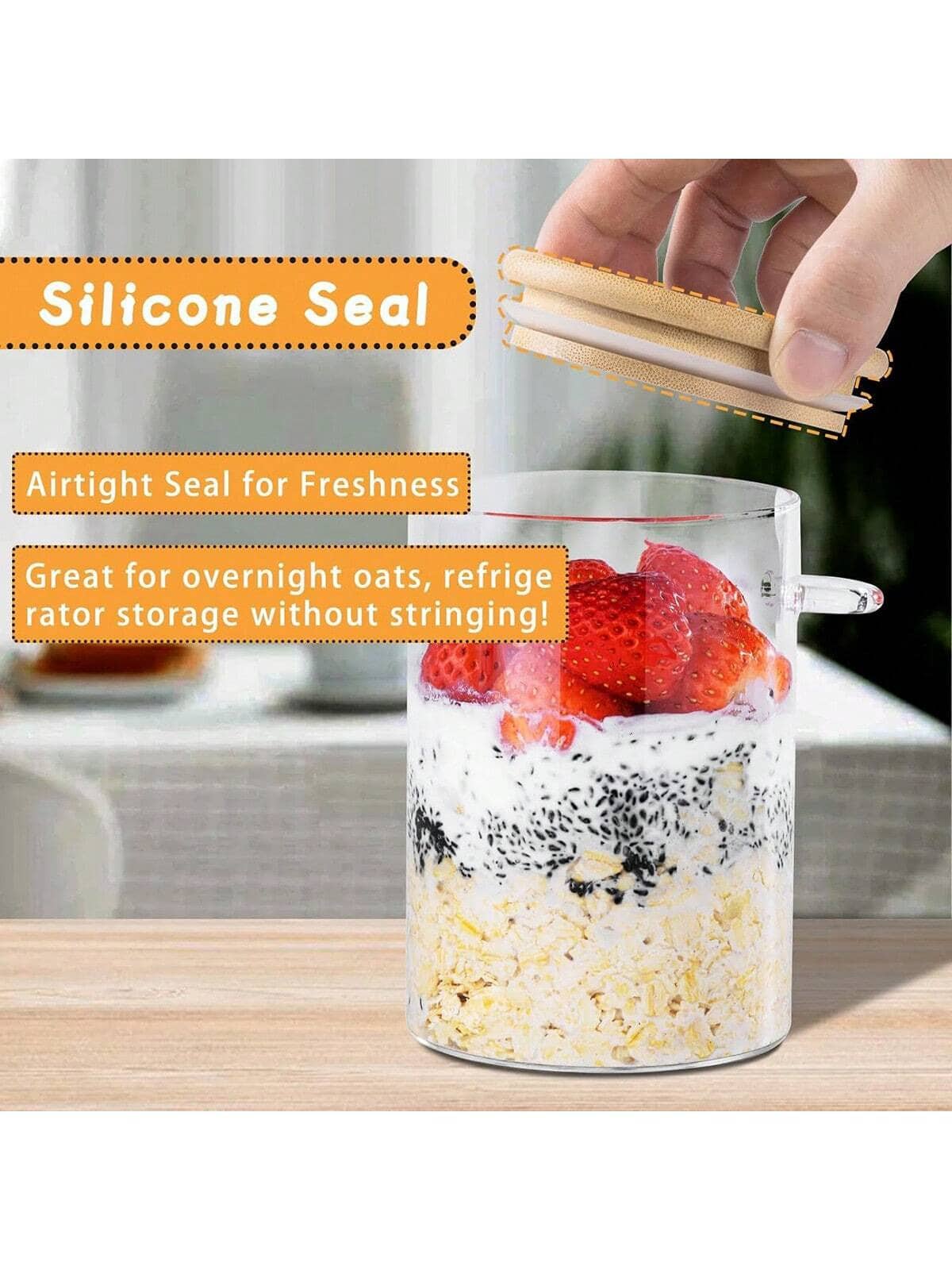 4 Wadah Penyimpanan Makanan Ka - Meal Prep Yogurt Parfait ulasan dan harga