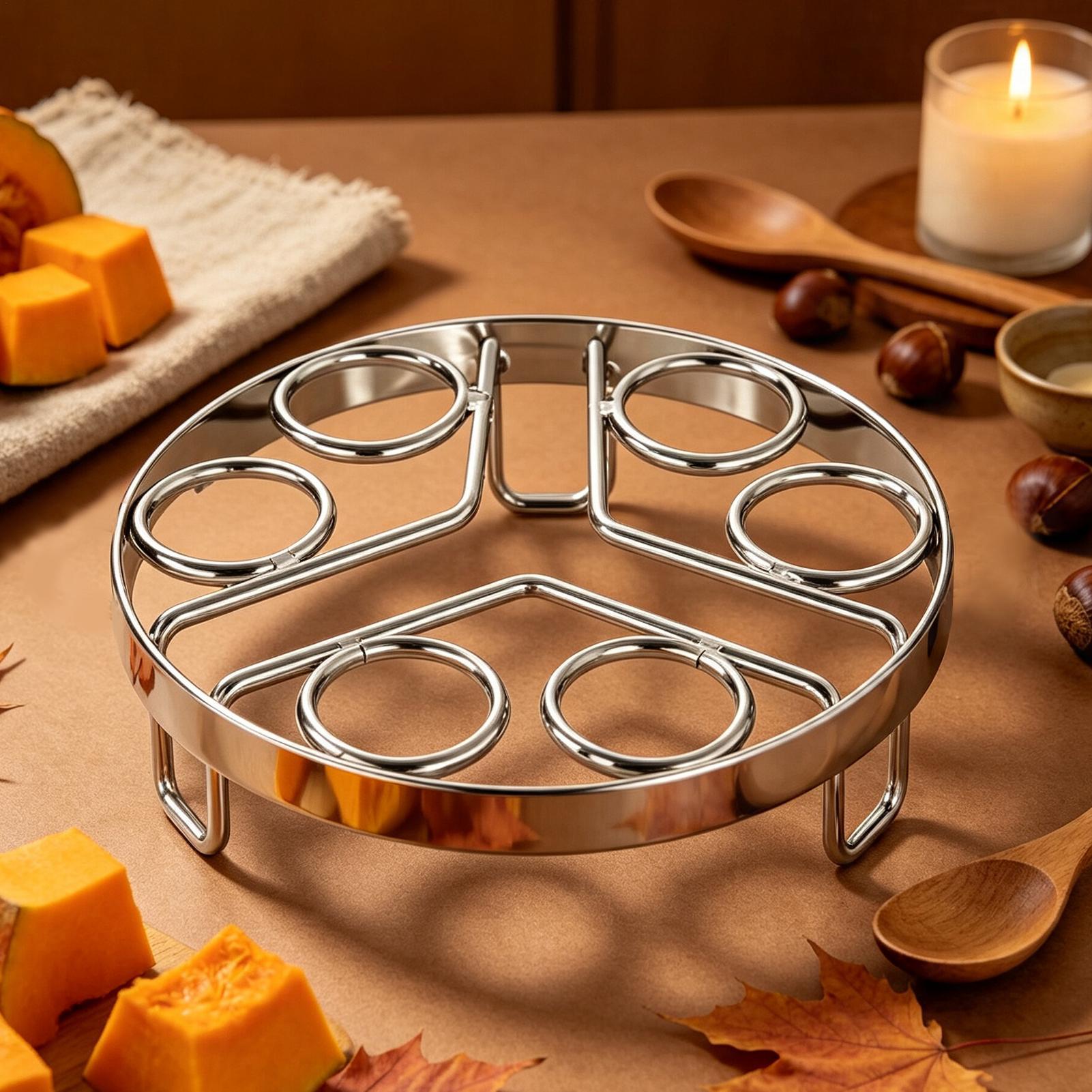 Rak Pengukus Telur Stainless S - Meal Prep Restaurant ulasan dan harga