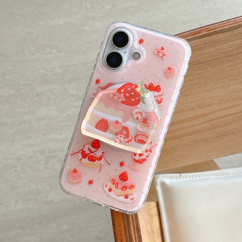 Casing Ponsel Magnetik Motif K - Strawberry Huller ulasan dan harga