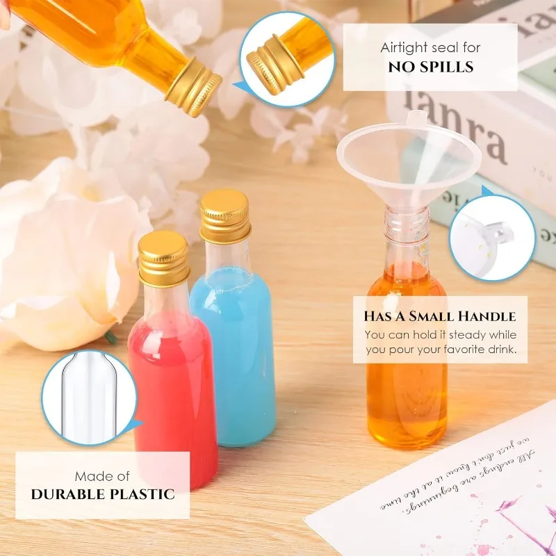 Setelan Botol Anggur Plastik M - Meal Prep Juice Bottles ulasan dan harga