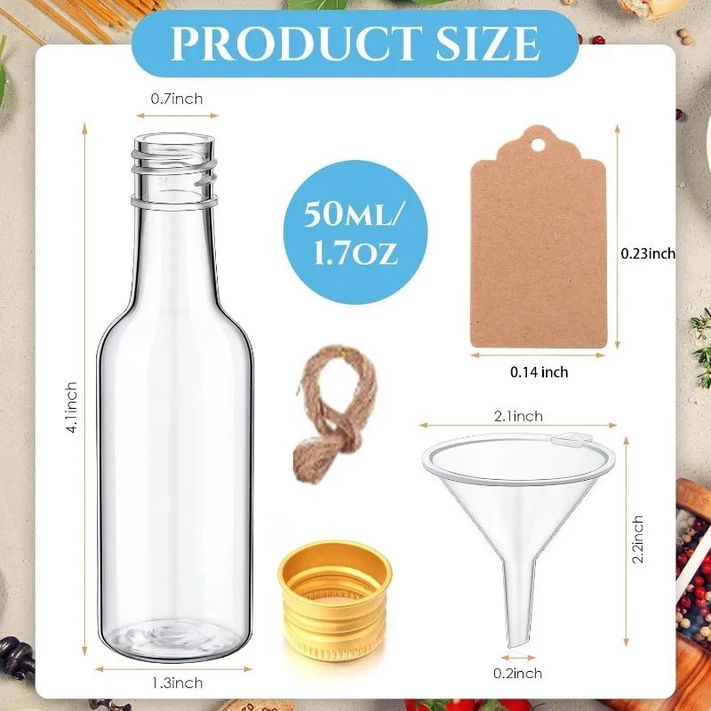 Setelan Botol Anggur Plastik M - Meal Prep Juice Bottles ulasan dan harga