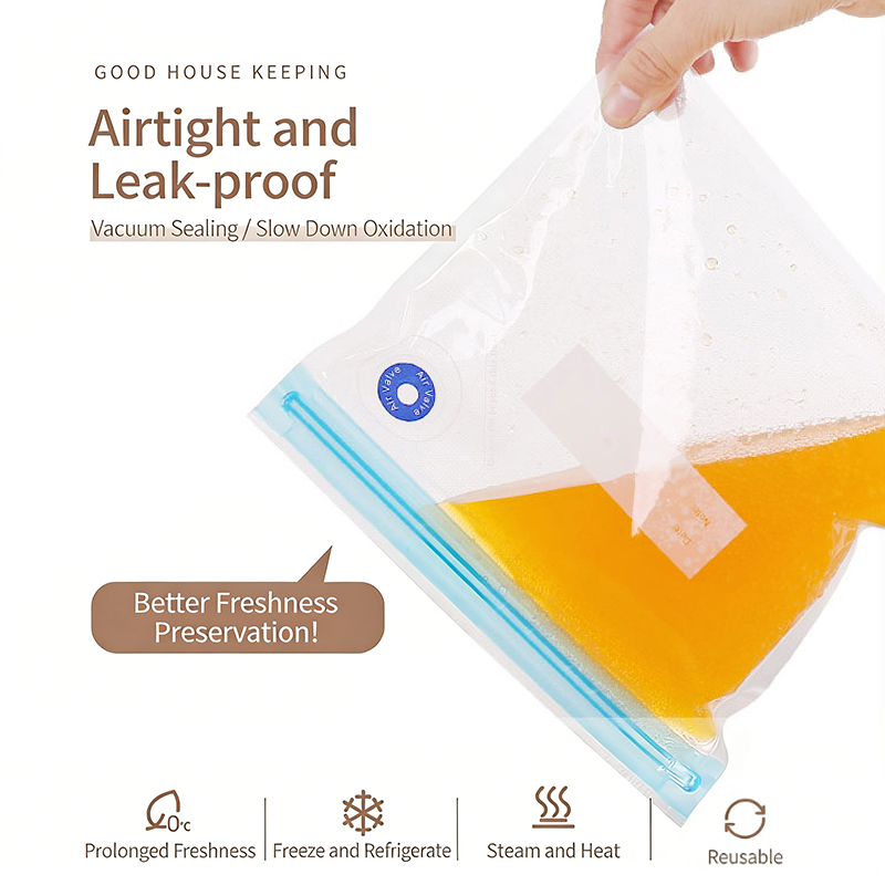 1 Buah Tas Penyegel Vakum Dapa - Meal Prep Ziplock ulasan dan harga