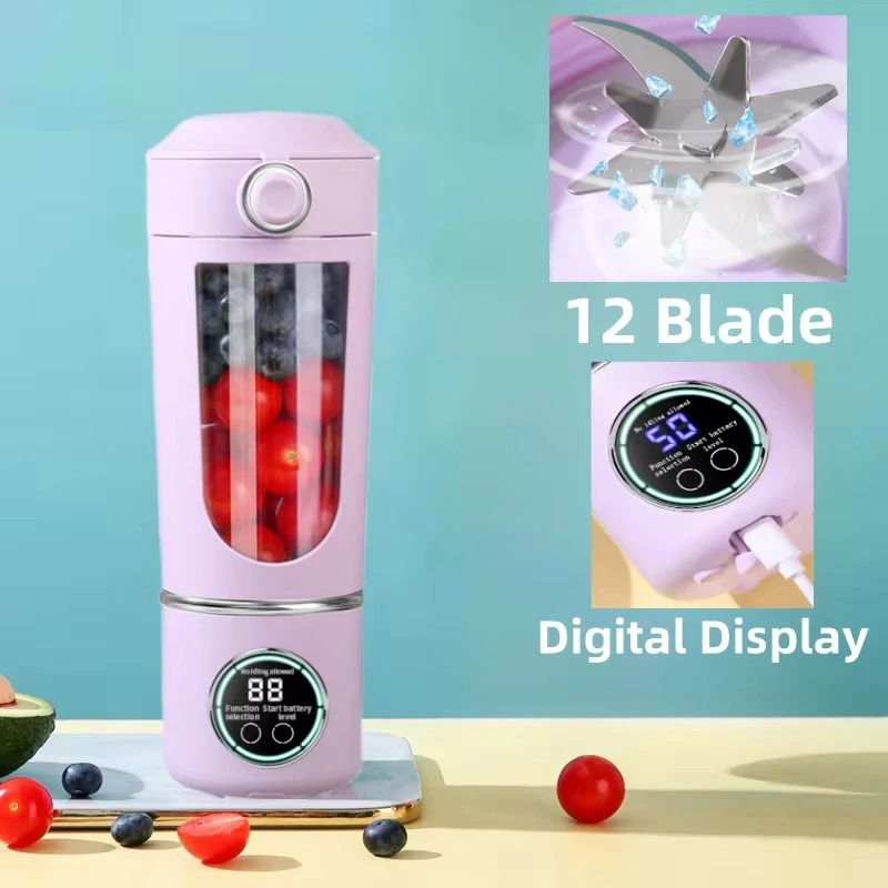 Blender Pembuat Jus Portabel B - Meal Prep Juice Bottles ulasan dan harga