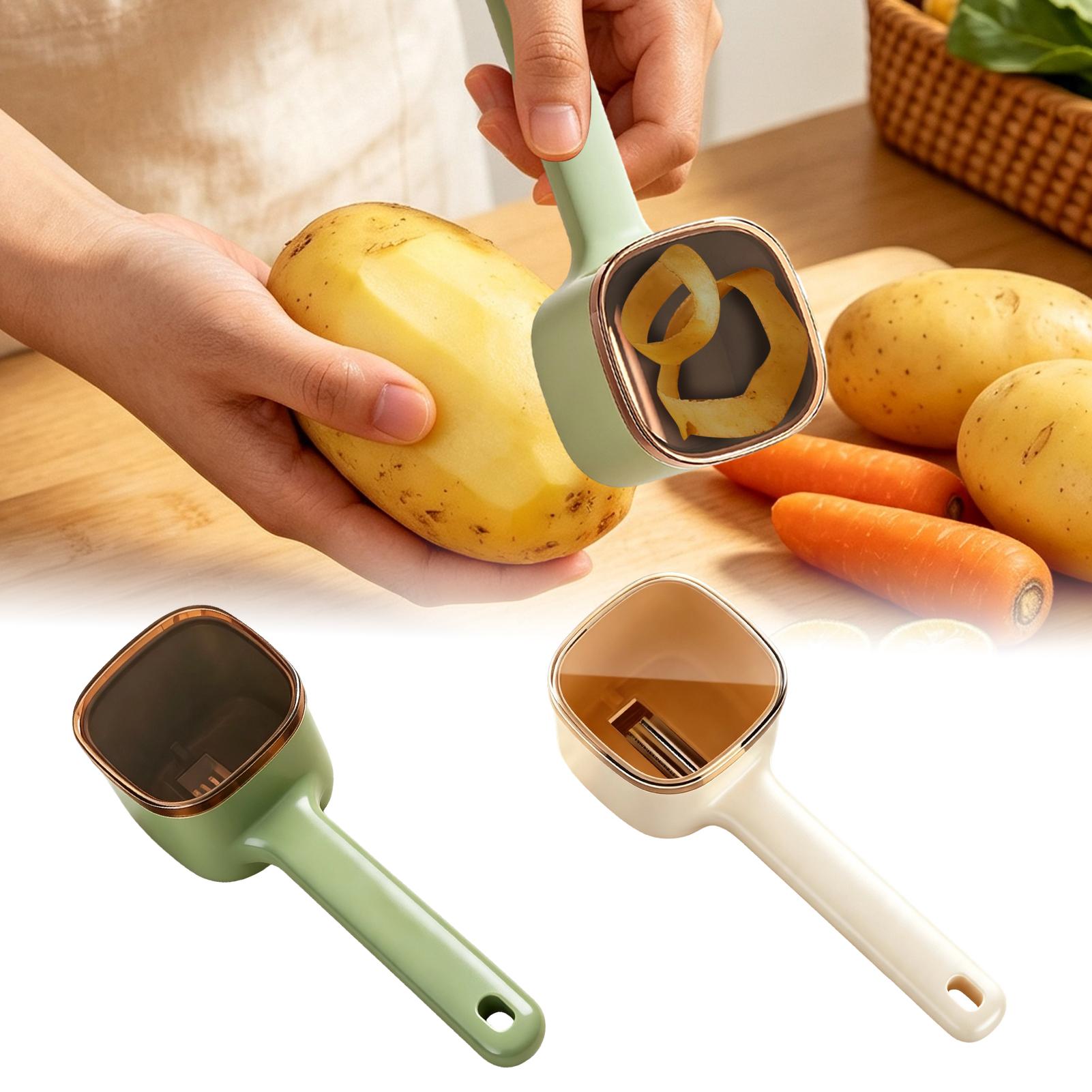 Pengupas dengan Wadah Penampun - Meal Prep Restaurant ulasan dan harga