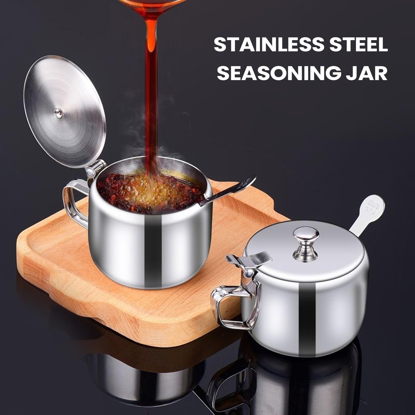 Wadah Bumbu Dapur dengan Sendo - Meal Prep Jars With Lids ulasan dan harga