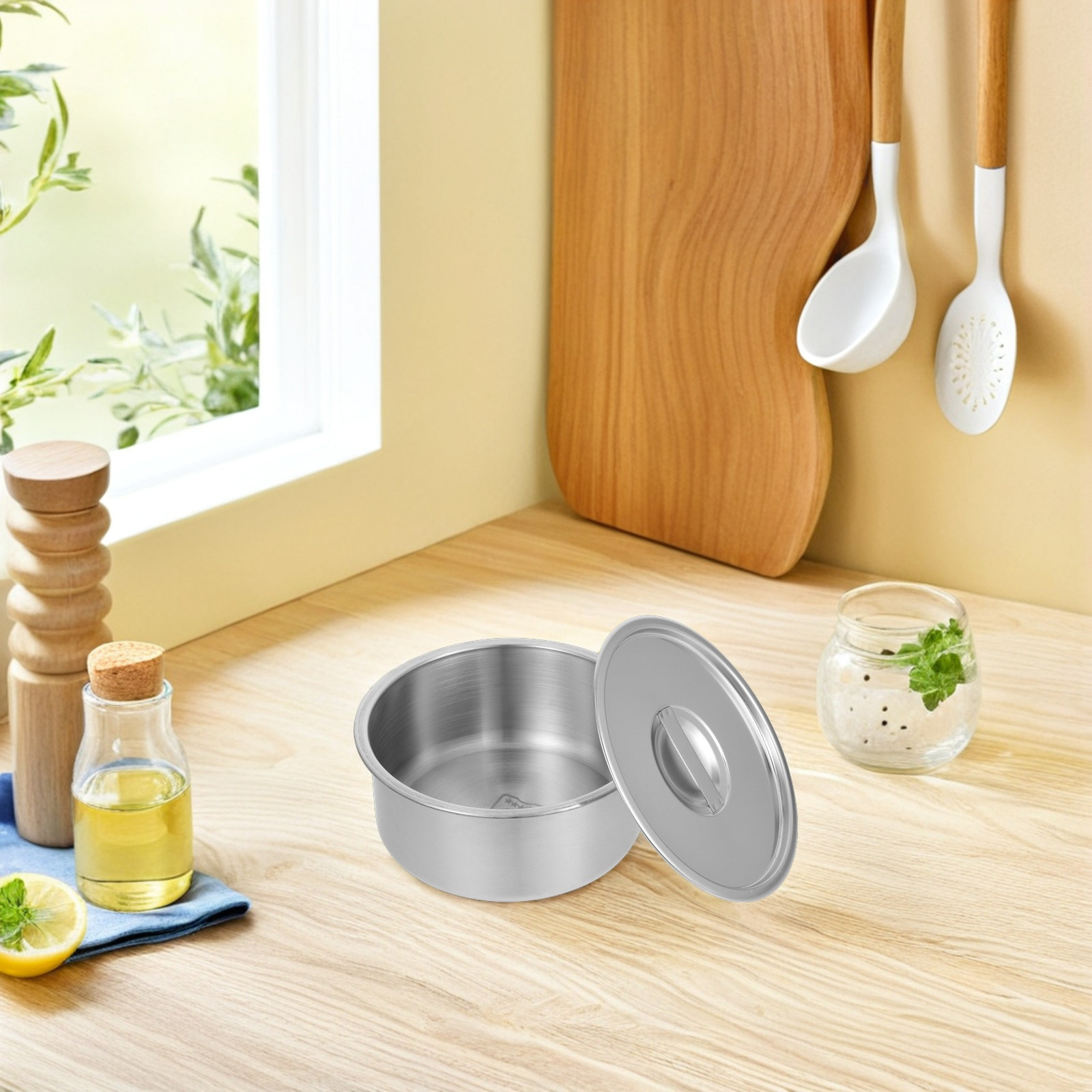 Mangkuk Telur Kukus Stainless  - Meal Prep Restaurant ulasan dan harga