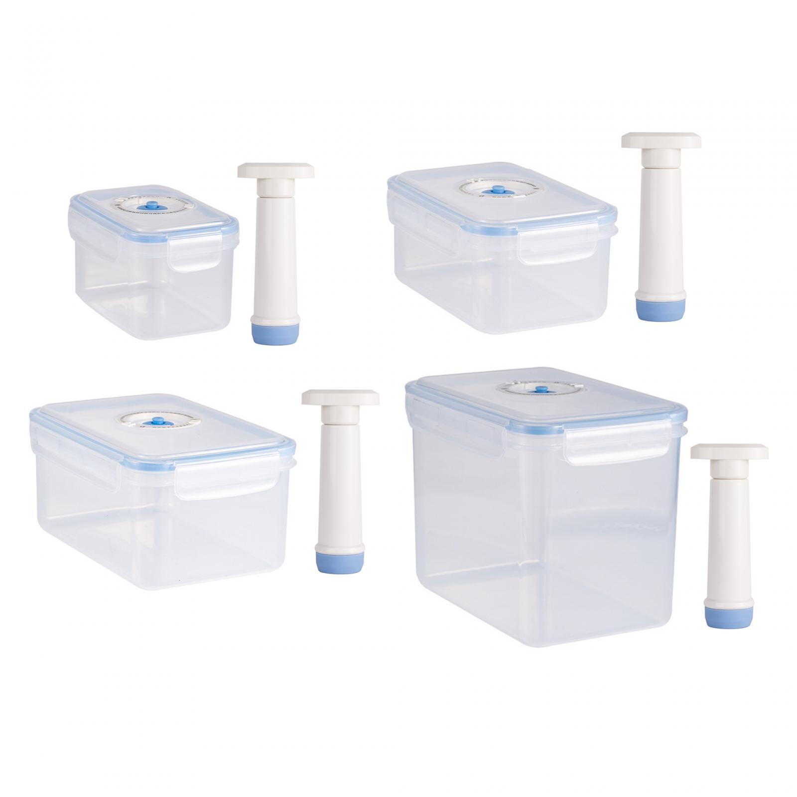 Wadah Vakum dengan Tutup Snap  - Meal Prep Jars With Lids ulasan dan harga