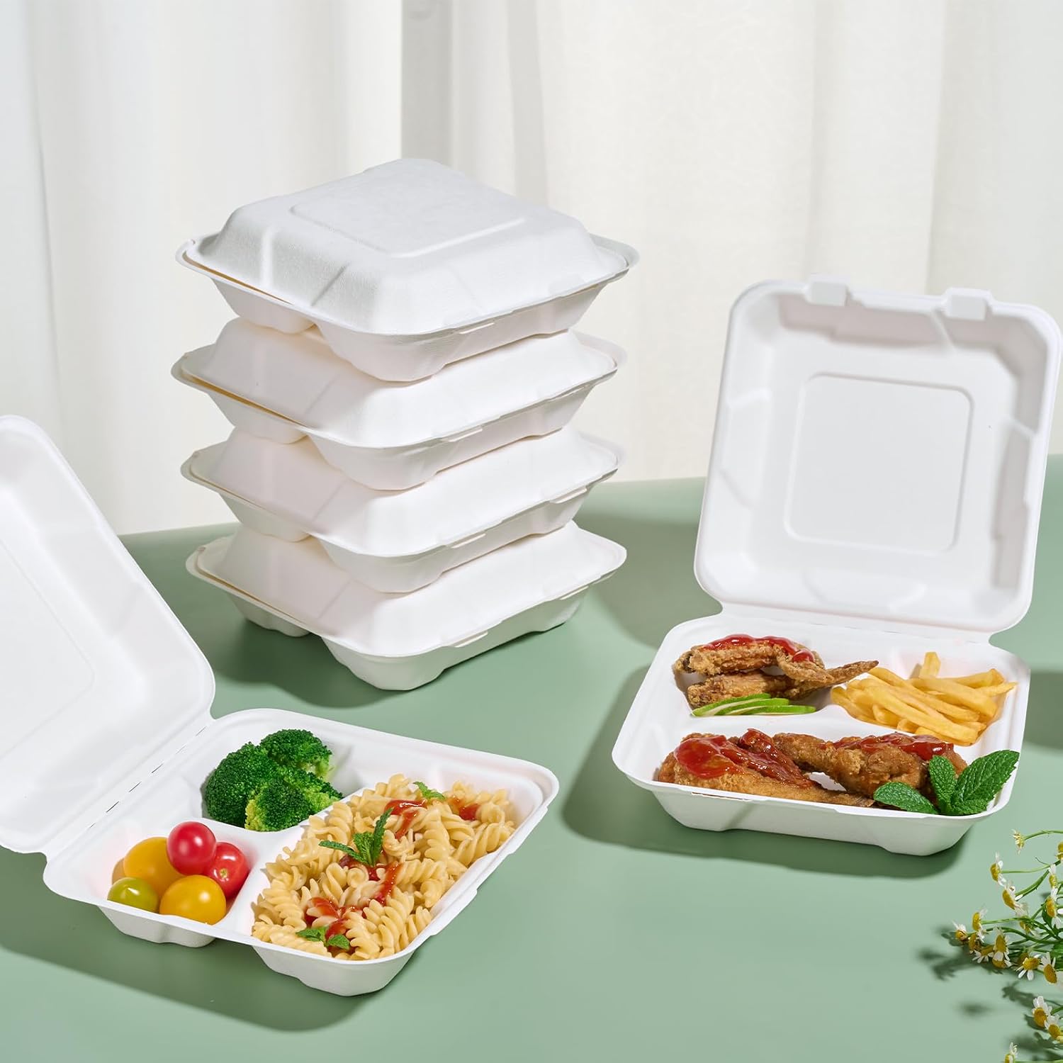 Kotak Makanan Sekali Pakai Mod - Meal Prep Restaurant ulasan dan harga