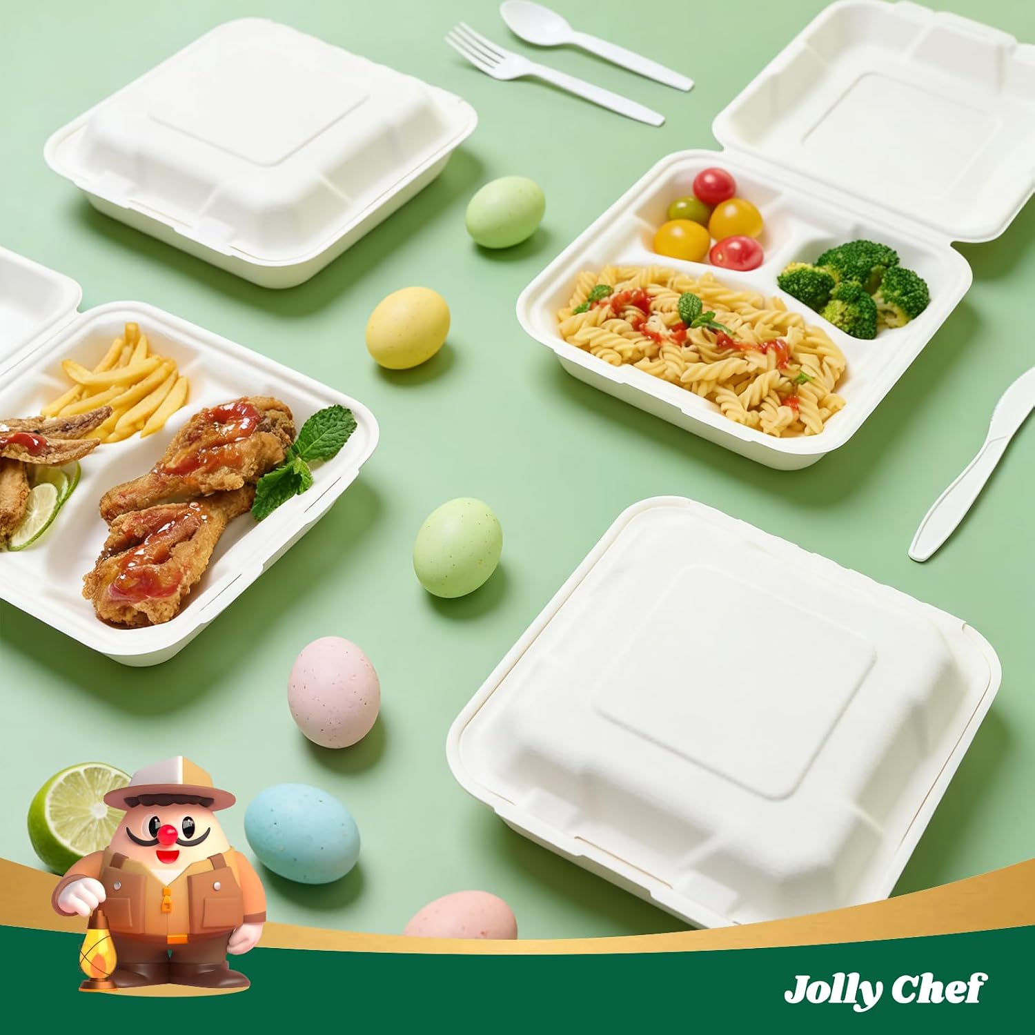Kotak Makanan Sekali Pakai Mod - Meal Prep Restaurant ulasan dan harga