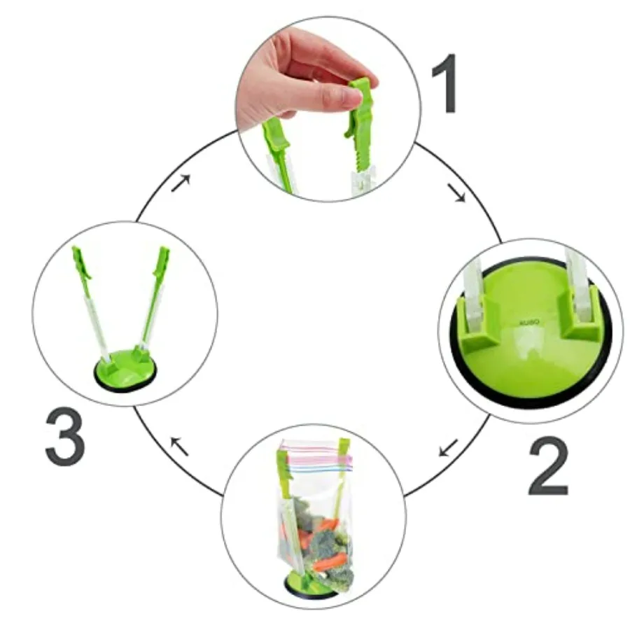 Penyangga Kantong Plastik Untu - Meal Prep Ziplock ulasan dan harga