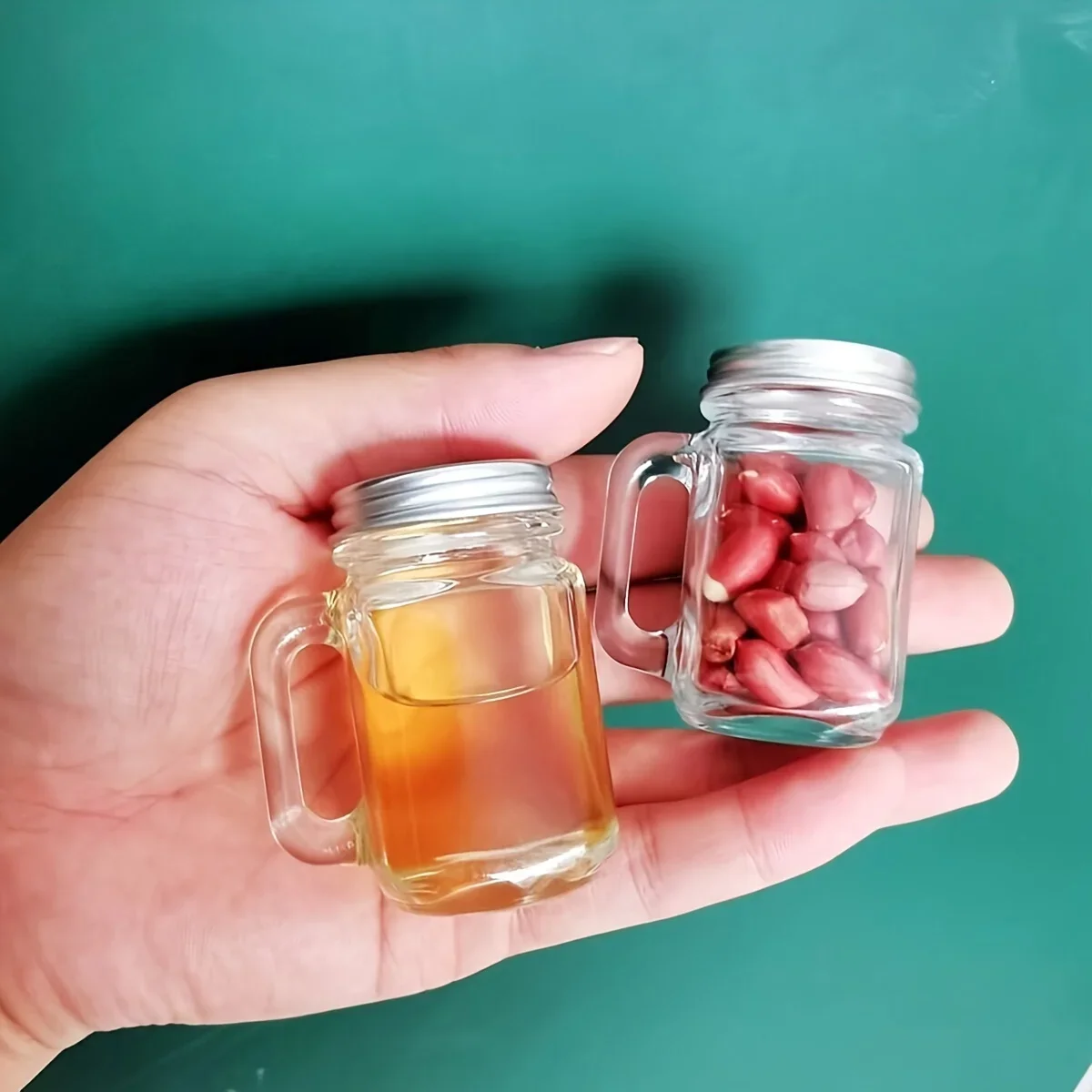 Botol Dispenser Kaca Portabel  - Meal Prep Juice Bottles ulasan dan harga