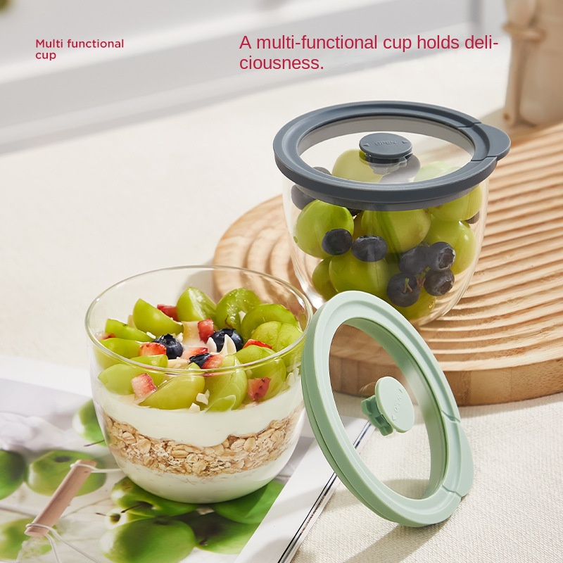 Wadah Oatmeal Semalaman dari K - Meal Prep Yogurt Parfait ulasan dan harga