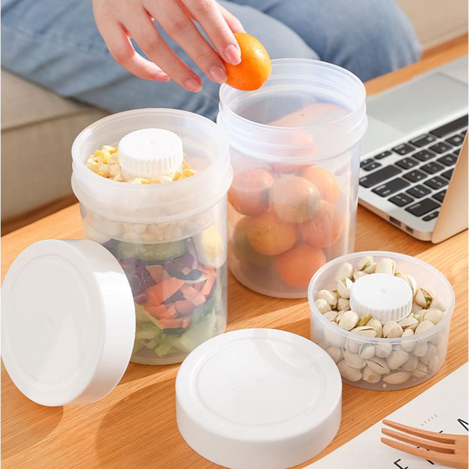 Stoples Salad Dengan Tutup Per - Meal Prep Jars With Lids ulasan dan harga